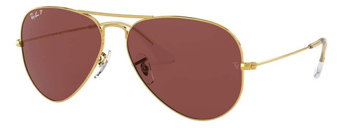 Ray Ban Rb3025 9196/af Aviator Pink Legend Polarizado