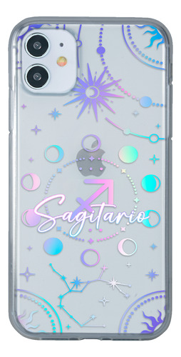 Funda Para iPhone Uso Rudo Mujer Signo Zodiaco Sagitario