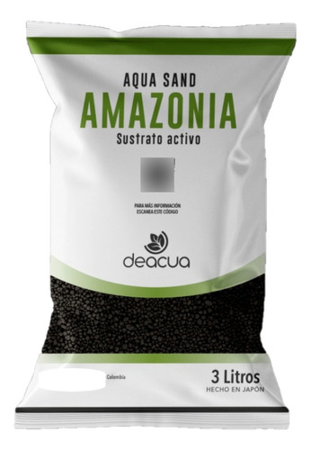 Sustrato Nutritivo Pecera Amazonia Acuario Plantado 3 Lt