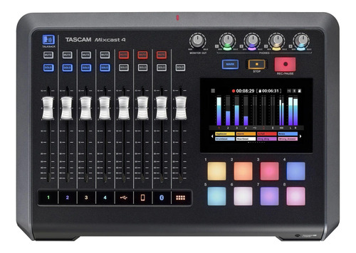 Interface De Audio Tascam Mixcast4 (tamixcast4)