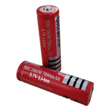 18650 Batería Recargable Ultra Polímero Litio 7800 Mah Full