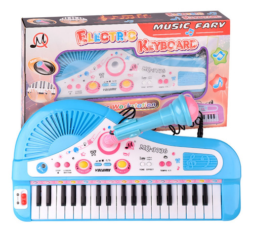 Teclado Musical Para Niños Pianos Digital 37 Teclas