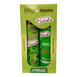 Kit Shampoo Condicionador Broto De Bambu Novex
