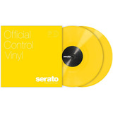 Serato Official Control Vinyl Yellow Color Amarillo