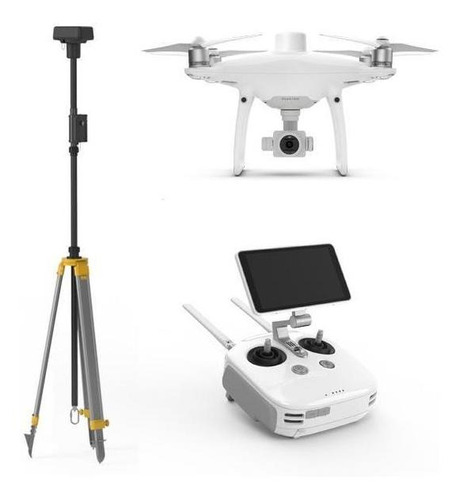 Dji Phantom 4 Rtk + D-rtk 2 Mobile Station Combo