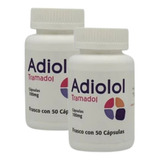 Tramadol Adiolol 100 Capsulas De 100 Mg