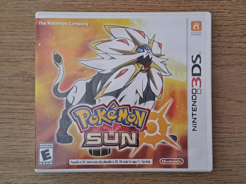 Juego Pokémon Sol Para 3ds/2ds