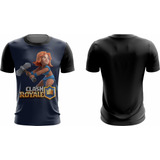 Camiseta Personalizada Clash Royale Valquria Carta Rara 01