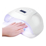 Lámpara Led Uv Para Esmalte De Uñas Secado Rápido 120w Xplus