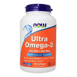 Ultra Omega 3 Now Foods Importado Concentrado Epa Dha (180c)