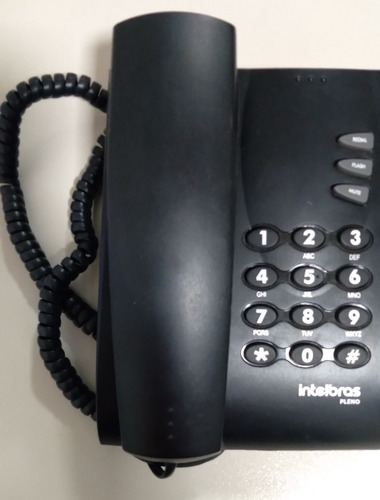 Telefone Fixo Intelbras Pleno Preto