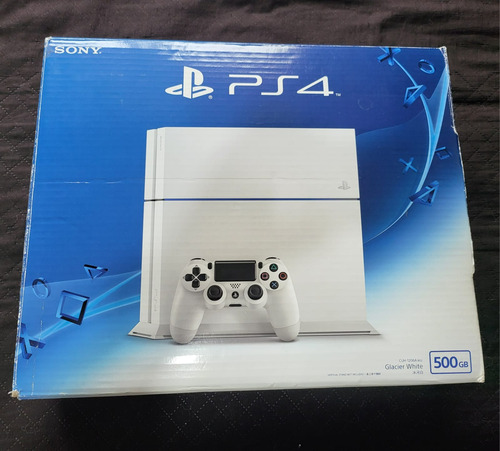 Playstation 4 (ps4) Glacier White Modelo Cuh-1206a