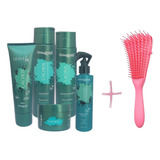 Kit Cachos (shampoo+cond+masc+fluido+leave-in ) Onixx Brasil