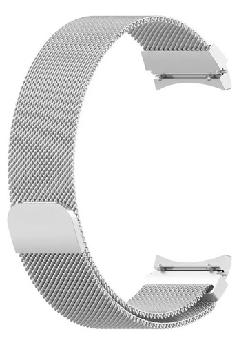 Correa Magnetica Compatible Samsung Watch 4&5 Plateada 20mm