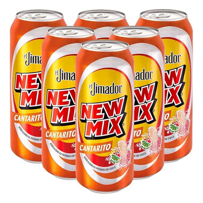 Pack De 6 Piezas De New Mix Cantarito 473 Ml | MercadoLibre