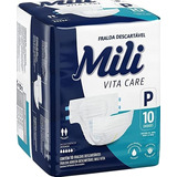 Fralda Adulto Mili Vita Care - Severa P/ Xg 7 Unid.