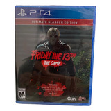Friday The 13th: The Game Ultimate Slasher Edition - Ps4