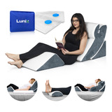 Lunix Lx5 - Juego De 4 Almohadas Ortopédicas De Cuña Para.