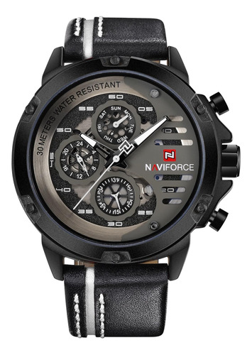 Relojes Militares Deportivos Naviforce Para Hombres, Reloj R