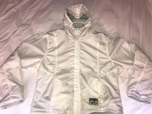 Campera Blanca Reversible Impecable