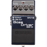 Pedal Boss Bb-1x Bb1x Bass Driver Bajo Distorsion Eq Nuevo