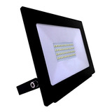 Proyector Reflector Led 50w L.calida Intemperie Interelec Color De La Carcasa Negro Color De La Luz Blanco Cálido