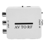 Adaptador De Vídeo, Convertidor Av A Rf, Mini Amplificador D