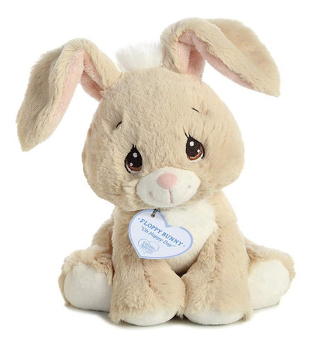 Cor Aurora Precious Moments Peluche Suave Conejo Bebe Cafe