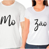 Kit 2 Camisetas Camisa Casal Namorados Mozão