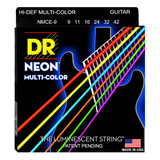 Dr Strings Hi-def Neon - Cuerdas Para Guitarra Eléctrica