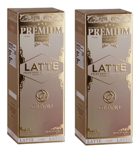 2 Cajas Café Latte Organo Gold ¡envio Gratis!