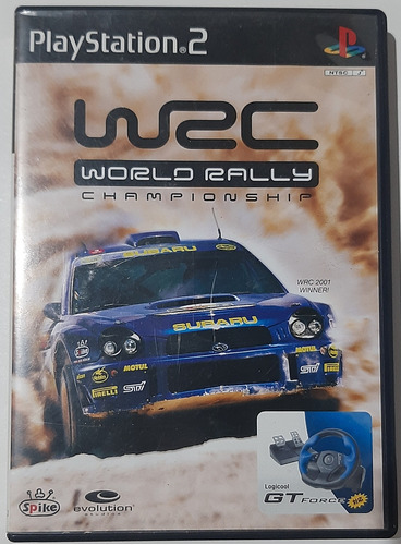 Jogo De Ps2 W2c Worlo Rally Championship Usado Marcas De Uso