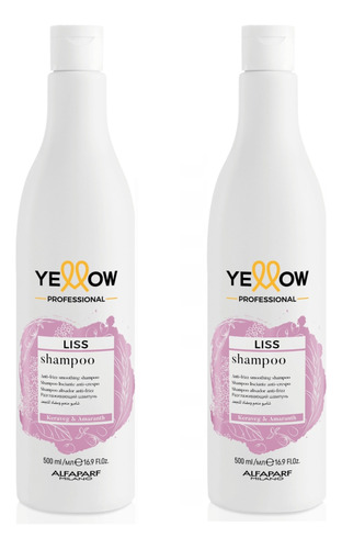 Duo Shampoo Yellow Liss Keratin - mL a $91