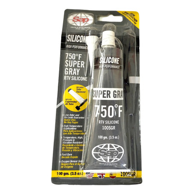 Silicon Automotriz Sap Gris Para Altas Temperaturas 100gm