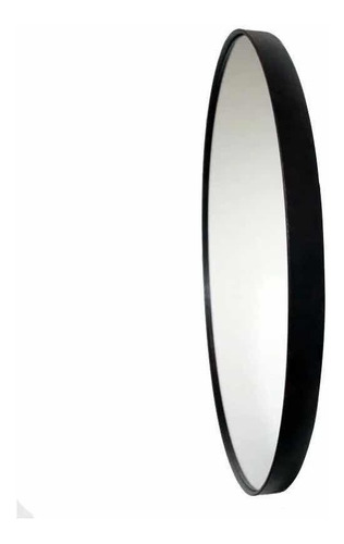 Espejo Marco De Hierro Circular 120 Cm Con Luz Led Tendencia