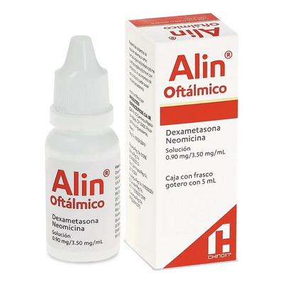 Alin Dexametasona \u002F Neomicina Oftálmica 5 Ml Solución Gotero | MercadoLibre