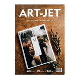 Papel Art-jet® Foto A3 Bifaz Doble Faz 240gr 20 Hojas Glossy
