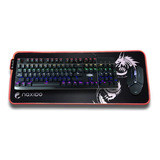 Kit Teclado Mecânico Mouse Gamer E Mouse Pad Gamer Rgb