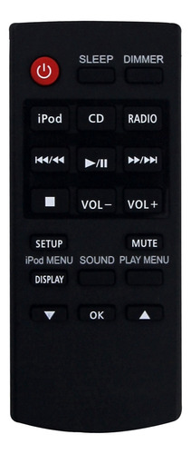 Controle Remoto Para Panasonic Stereo Audio Speaker Player N