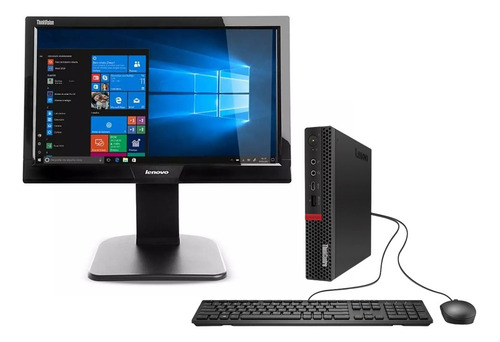 Mini Desk Lenovo Think I5 9ger 16gb Ssd 512gb + Monitor