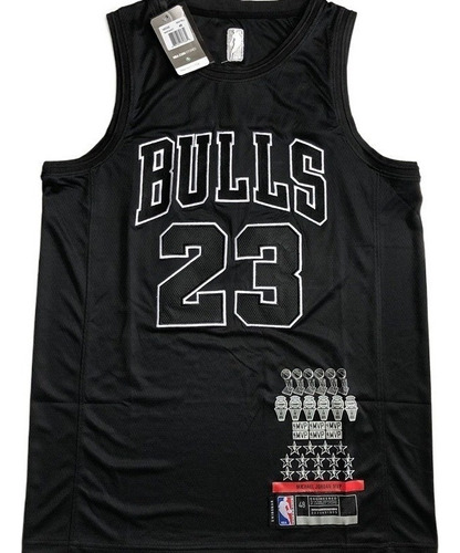 Camisetas Bordadas De Los Chicago Bulls Six Total Champion M