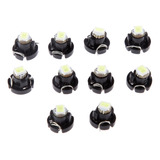 10x Blanco Neo Wedge T3 1smd 5050 Bombillas Led Para Coche