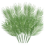 18 Ramas [palmeras] [hojas] Artificiales De 27 Pulgadas, 6 P