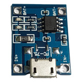Modulo Arduino Carga Tp4056 Micro Usb 5v 1a Bateria Litio
