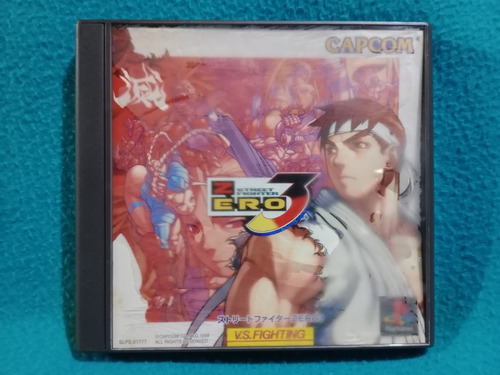 Juego Original Japonés Street Fighter Zero 3 Para Play 1 