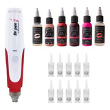 Dermapen Dr Pen N2 + 10 Agujas Nano + Kit X 6 Bb Lips