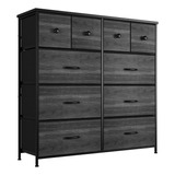 Nicehill Dresser For Bedroom With 10 Drawers, Storage Drawe.