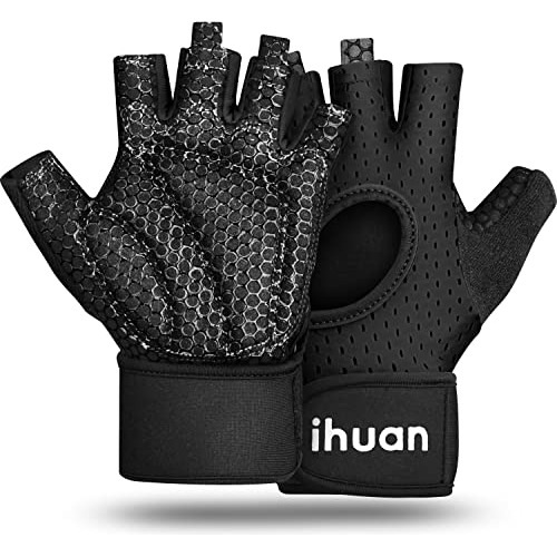 Ihuan Guantes Transpirables Para Levantamiento De Pesas: Gua