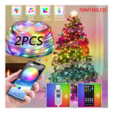 Led String Lights App Control Remoto Navidad 10m Luces 2 [u