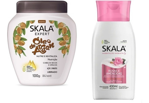 Kit Skala Expert Óleo De Argan + Skala Hidratação Imediata